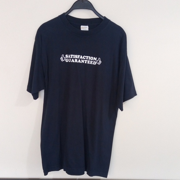 Satisfaction Guaranteed Men's XL Tee - Picture 1 of 4